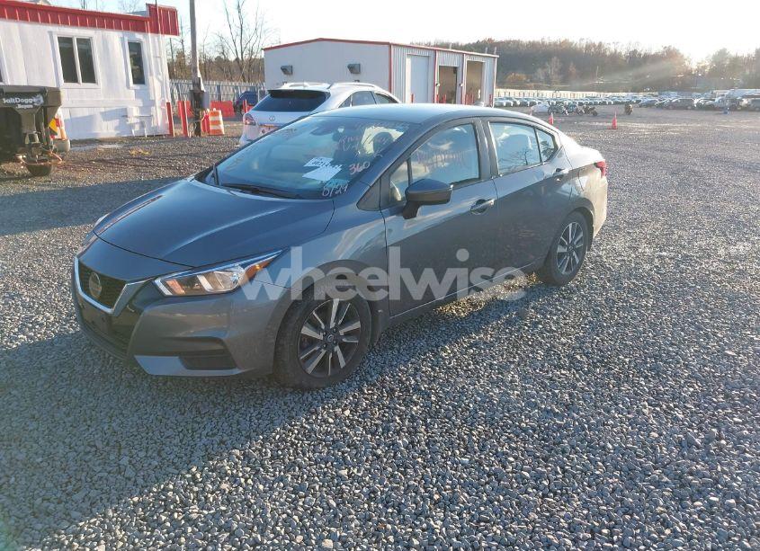 Photo 2 of 2021 Nissan Versa SV XTRONIC CVT (VIN 3N1CN8EV9ML924773)