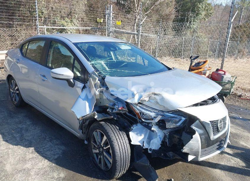 2021 Nissan Versa SV XTRONIC CVT (VIN 3N1CN8EVXML834709) main photo