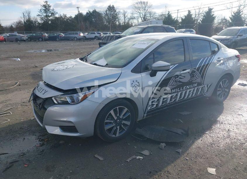 Photo 2 of 2021 Nissan Versa SV XTRONIC CVT (VIN 3N1CN8EVXML837853)