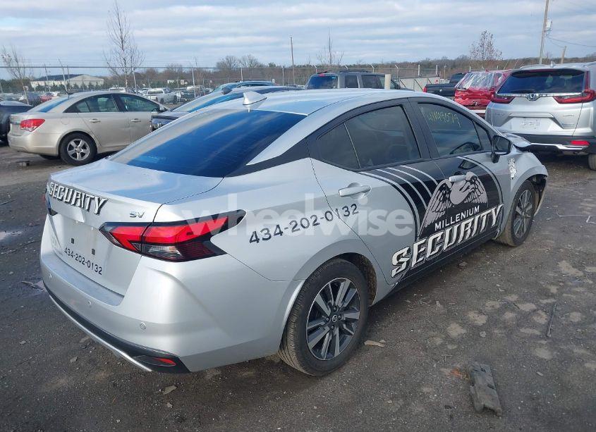 Photo 4 of 2021 Nissan Versa SV XTRONIC CVT (VIN 3N1CN8EVXML837853)