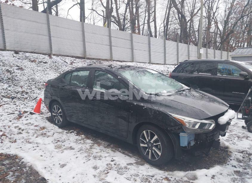 2021 Nissan Versa SV XTRONIC CVT (VIN 3N1CN8EVXML839702) main photo