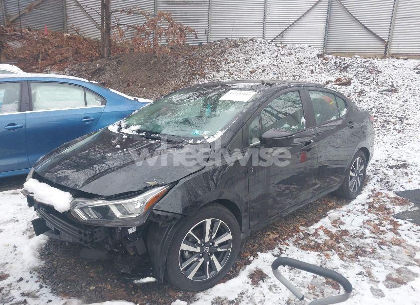 Photo 2 of 2021 Nissan Versa SV XTRONIC CVT (VIN 3N1CN8EVXML839702)