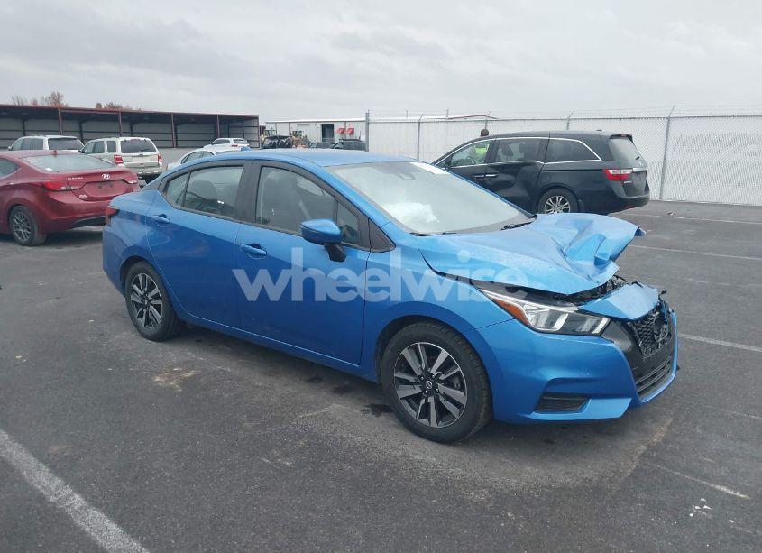2021 Nissan Versa SV XTRONIC CVT (VIN 3N1CN8EVXML849825) main photo