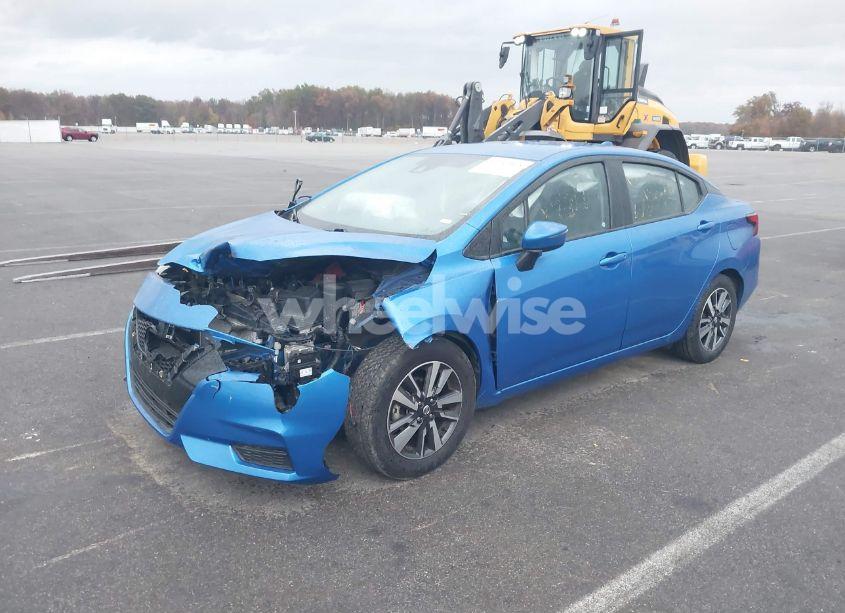 Photo 2 of 2021 Nissan Versa SV XTRONIC CVT (VIN 3N1CN8EVXML849825)