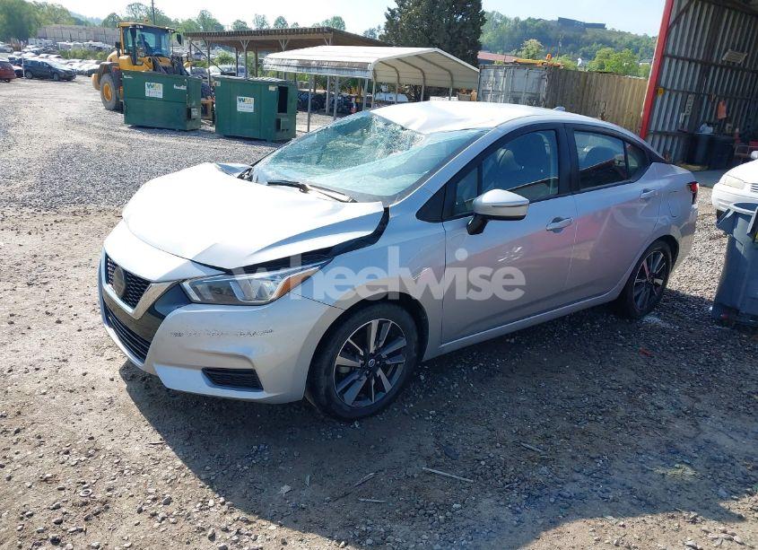 Photo 2 of 2021 Nissan Versa SV XTRONIC CVT (VIN 3N1CN8EVXML850876)