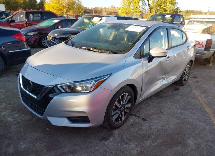 Photo 2 of 2021 Nissan Versa SV XTRONIC CVT (VIN 3N1CN8EVXML883537)