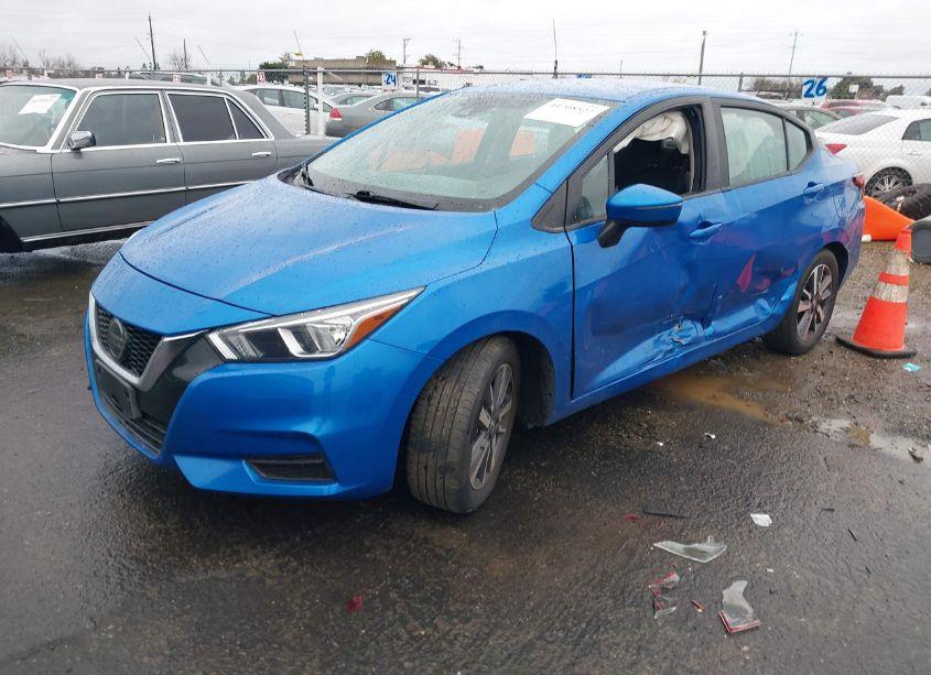 Photo 2 of 2021 Nissan Versa SV XTRONIC CVT (VIN 3N1CN8EVXML891475)