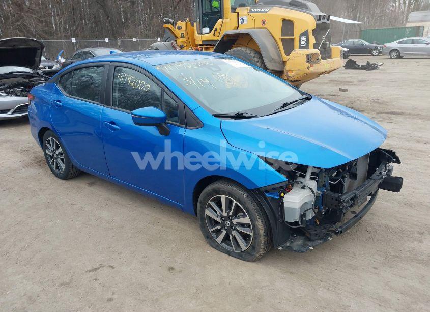 2021 Nissan Versa SV XTRONIC CVT (VIN 3N1CN8EVXML891735) main photo