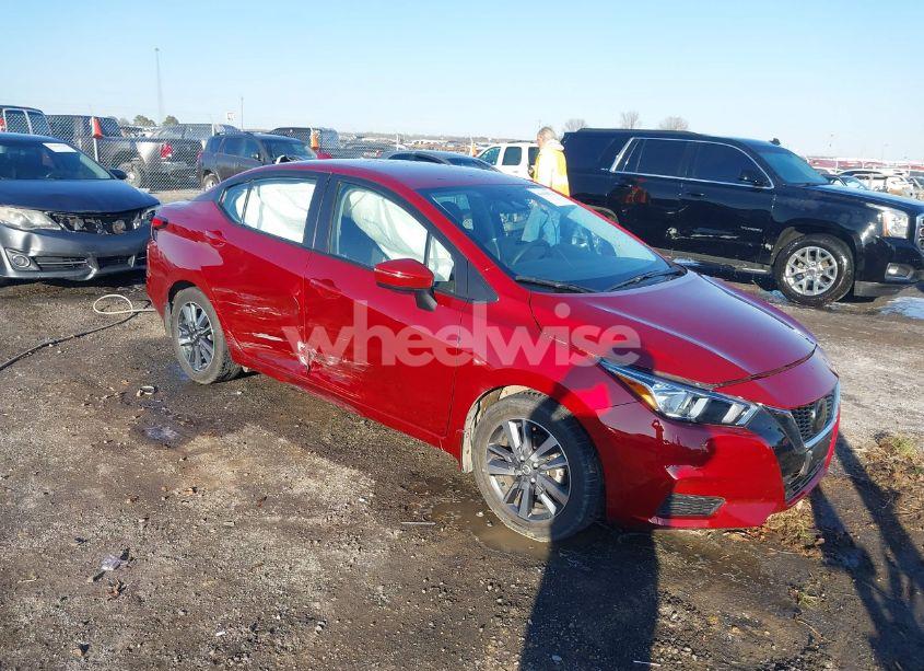 2021 Nissan Versa SV XTRONIC CVT (VIN 3N1CN8EVXML895543) main photo