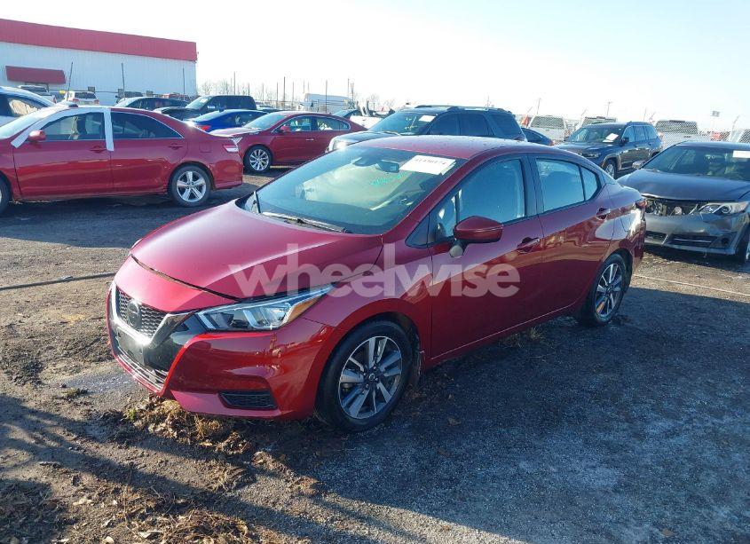 Photo 2 of 2021 Nissan Versa SV XTRONIC CVT (VIN 3N1CN8EVXML895543)