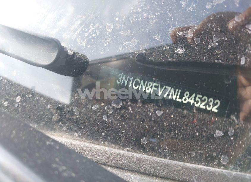 Photo 9 of 2022 Nissan Versa 1.6 SR XTRONIC CVT (VIN 3N1CN8FV7NL845232)