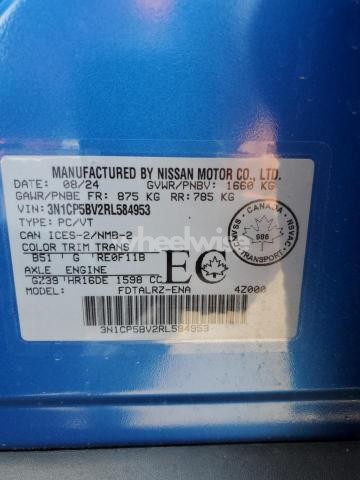 Photo 11 of 2024 NISSAN KICKS S (VIN 3N1CP5BV2RL584953)