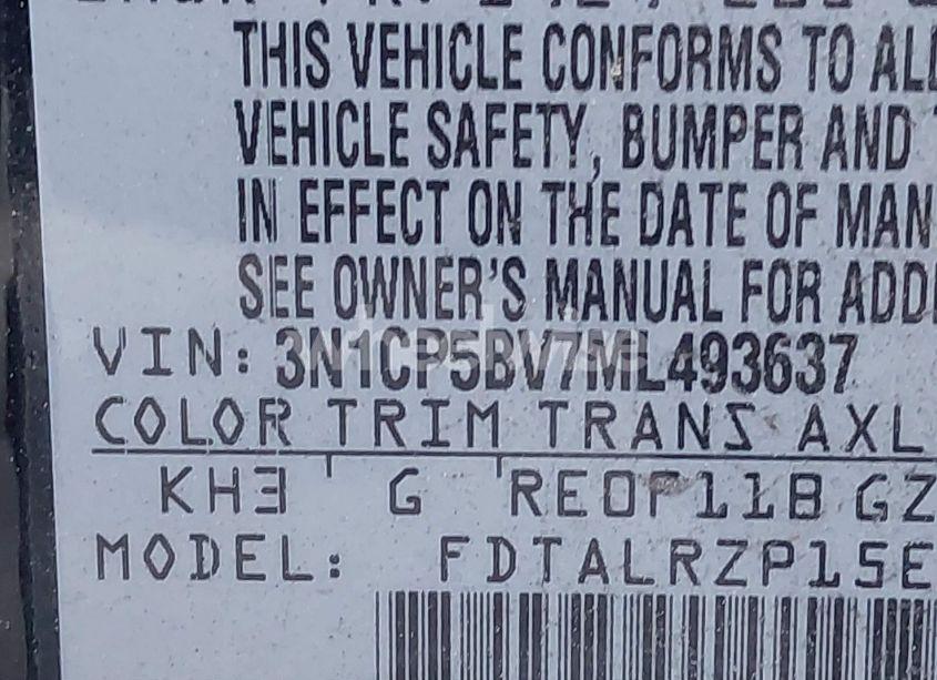 Photo 9 of 2021 Nissan Kicks S XTRONIC CVT (VIN 3N1CP5BV7ML493637)