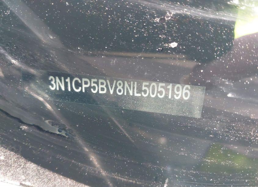 Photo 9 of 2022 Nissan Kicks S XTRONIC CVT (VIN 3N1CP5BV8NL505196)