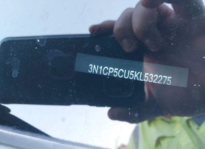 Photo 9 of 2019 Nissan Kicks SV (VIN 3N1CP5CU5KL532275)