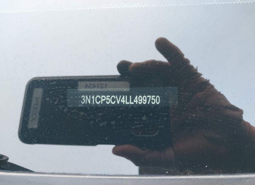 Photo 9 of 2020 Nissan Kicks SV XTRONIC CVT (VIN 3N1CP5CV4LL499750)