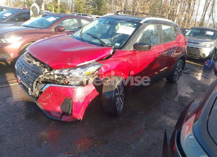 Photo 2 of 2022 Nissan Kicks SV XTRONIC CVT (VIN 3N1CP5CV6NL508287)