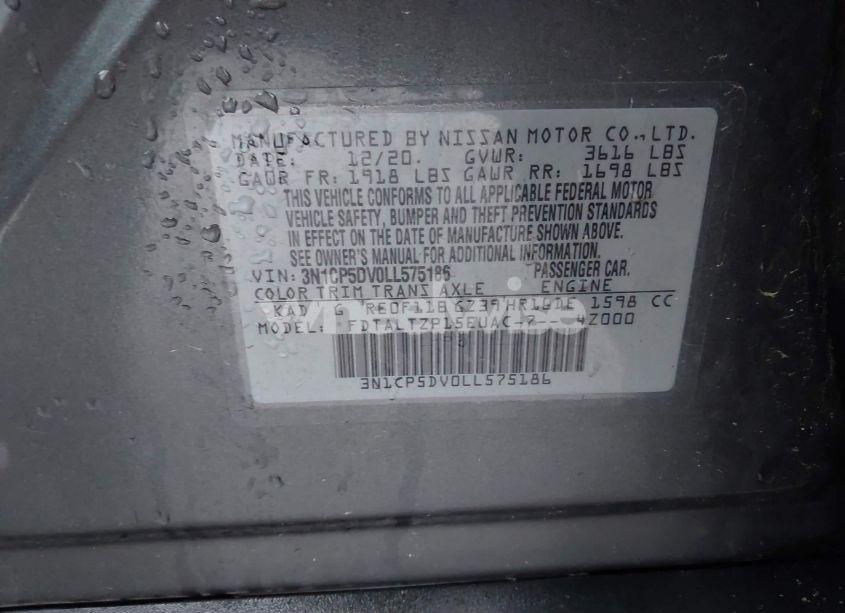 Photo 9 of 2020 Nissan Kicks SR XTRONIC CVT (VIN 3N1CP5DV0LL575186)