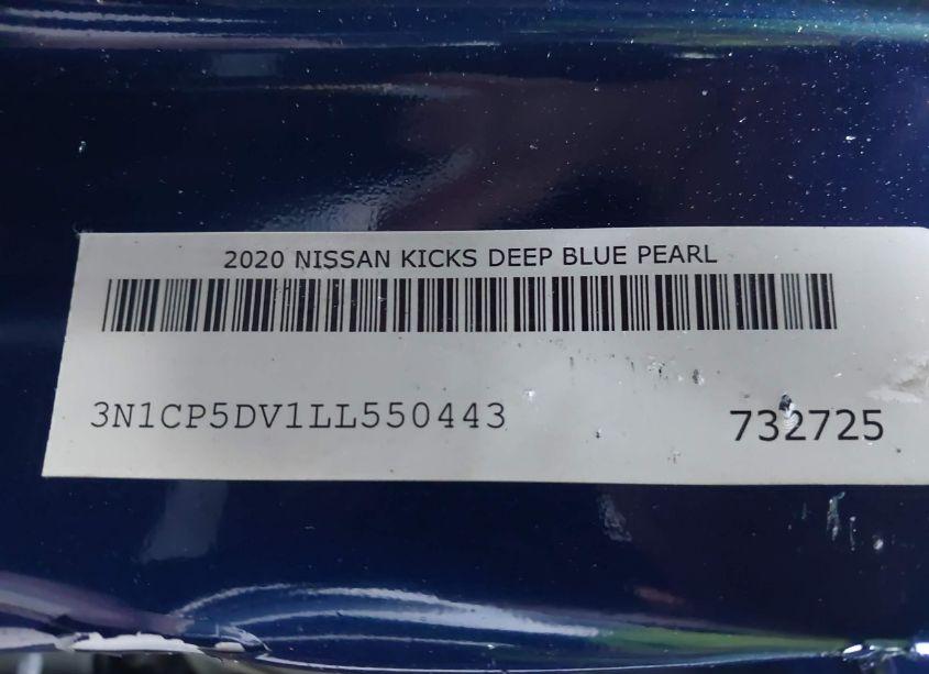 Photo 9 of 2020 Nissan Kicks SR XTRONIC CVT (VIN 3N1CP5DV1LL550443)