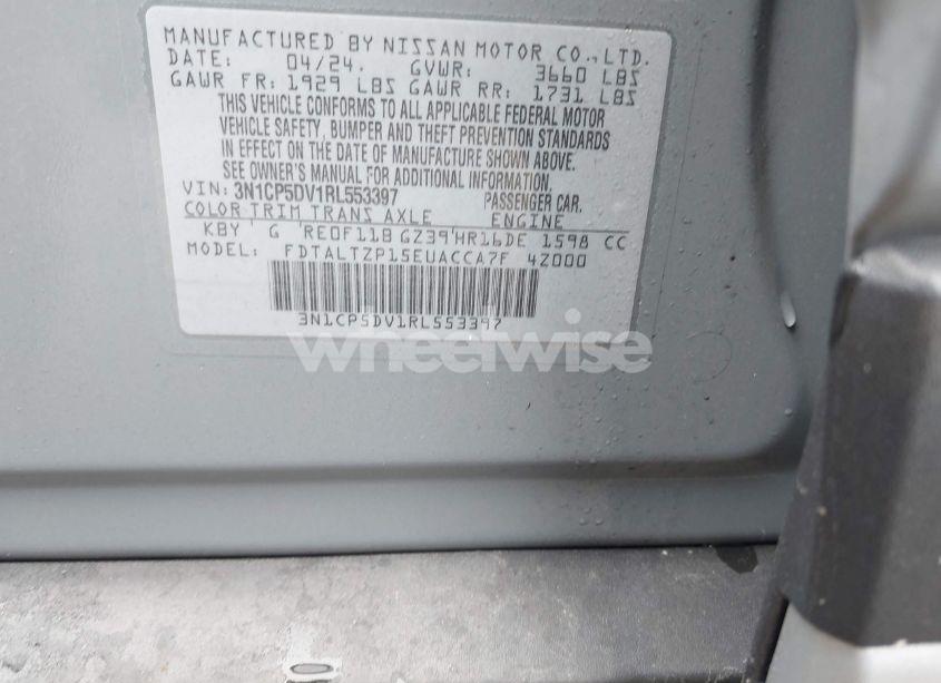 Photo 9 of 2024 Nissan Kicks SR XTRONIC CVT (VIN 3N1CP5DV1RL553397)