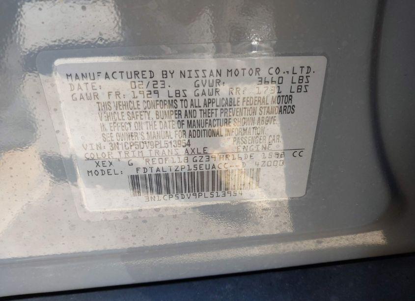 Photo 9 of 2023 Nissan Kicks SR XTRONIC CVT (VIN 3N1CP5DV9PL513954)