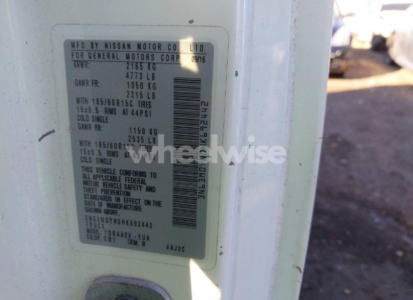 Photo 9 of 2017 Chevrolet City EXPRESS 1LS (VIN 3N63M0YN0HK692442)