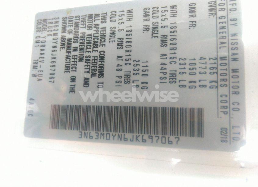 Photo 9 of 2018 Chevrolet City EXPRESS 1LS (VIN 3N63M0YN6JK697067)