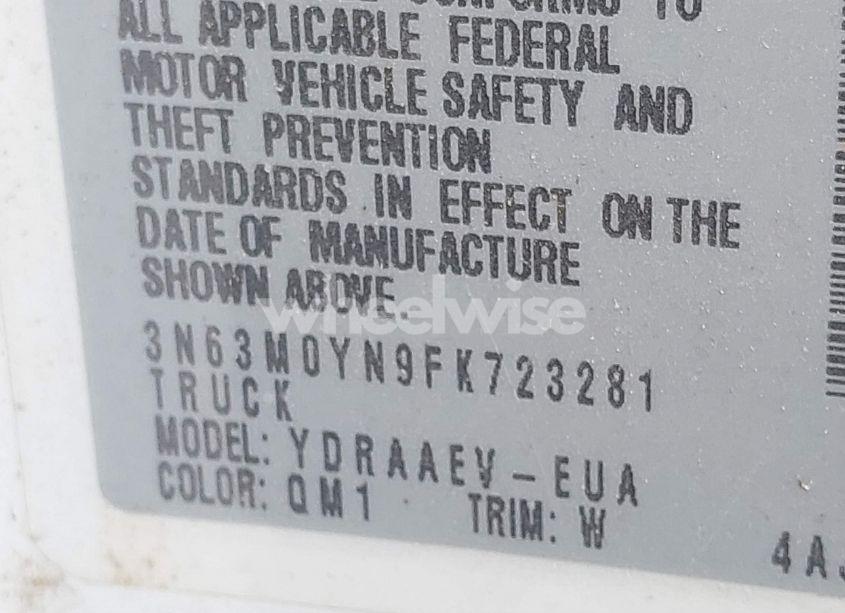 Photo 9 of 2015 Chevrolet City EXPRESS 1LS (VIN 3N63M0YN9FK723281)