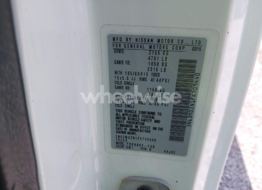 Photo 9 of 2015 Chevrolet City EXPRESS 1LT (VIN 3N63M0ZN1FK709440)