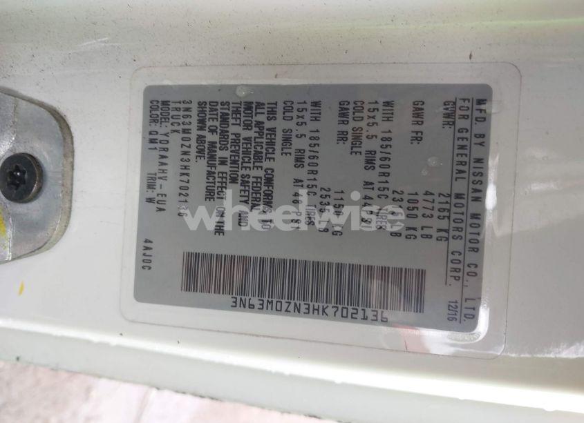 Photo 9 of 2017 Chevrolet City EXPRESS 1LT (VIN 3N63M0ZN3HK702136)