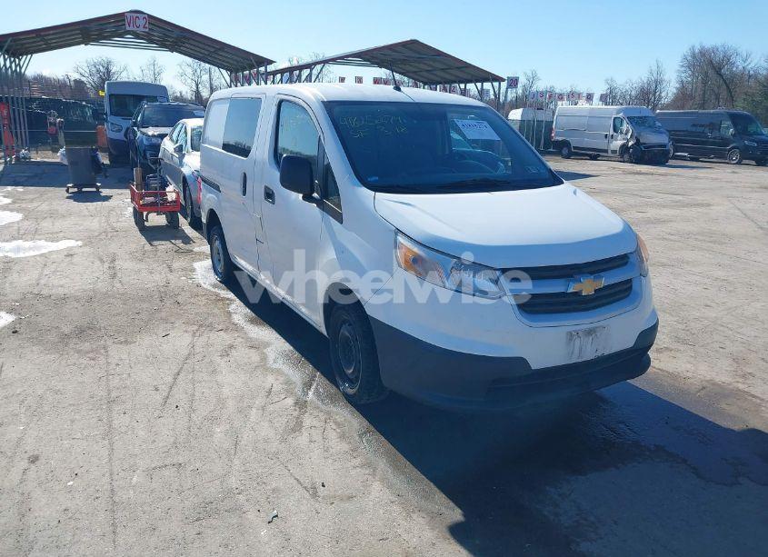 2017 Chevrolet City EXPRESS 1LT (VIN 3N63M0ZN8HK696544) main photo