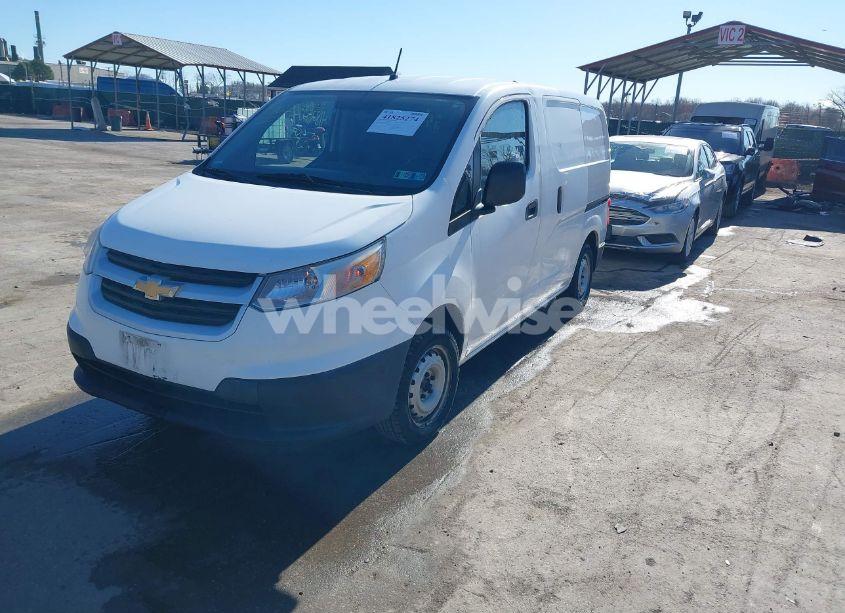 Photo 2 of 2017 Chevrolet City EXPRESS 1LT (VIN 3N63M0ZN8HK696544)