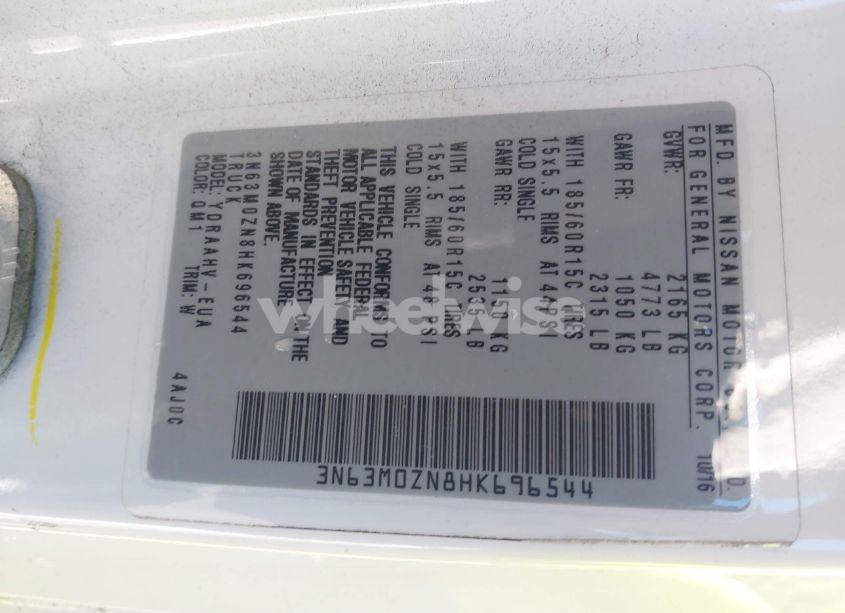 Photo 9 of 2017 Chevrolet City EXPRESS 1LT (VIN 3N63M0ZN8HK696544)