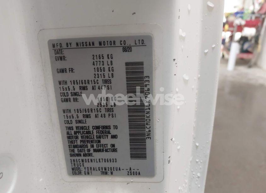 Photo 9 of 2020 Nissan Nv200 CARGO SV XTRONIC CVT (VIN 3N6CM0KN1LK706933)