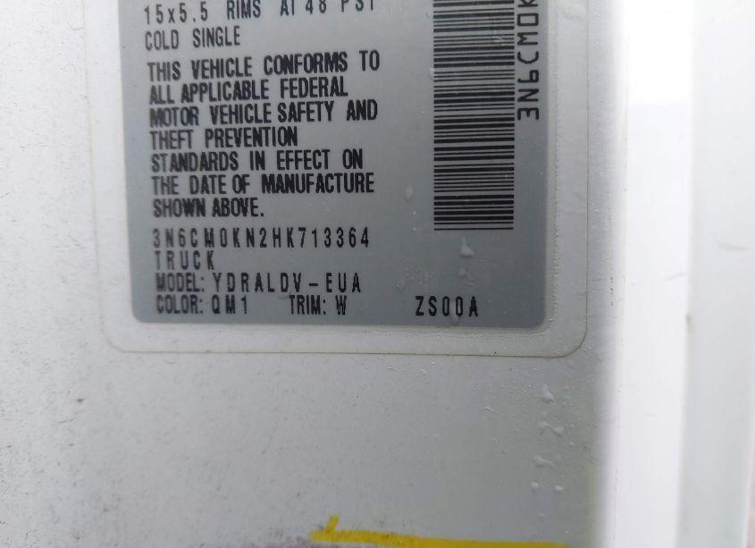 Photo 9 of 2017 Nissan Nv200 S (VIN 3N6CM0KN2HK713364)