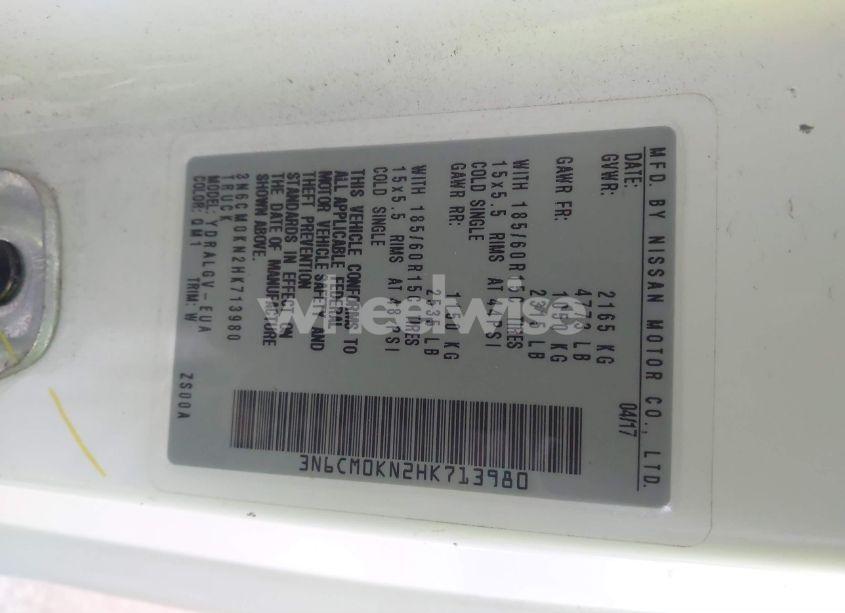 Photo 9 of 2017 Nissan Nv200 SV (VIN 3N6CM0KN2HK713980)