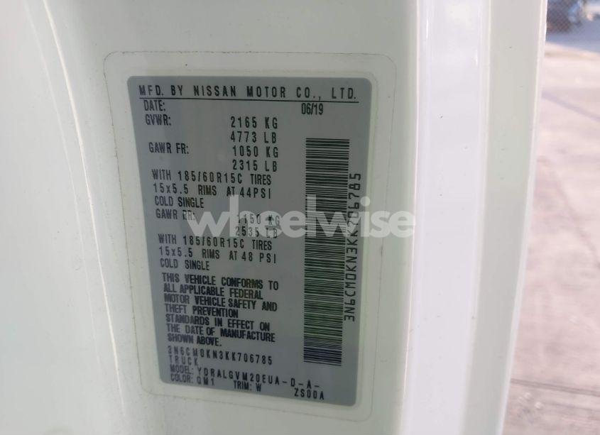 Photo 9 of 2019 Nissan Nv200 SV (VIN 3N6CM0KN3KK706785)