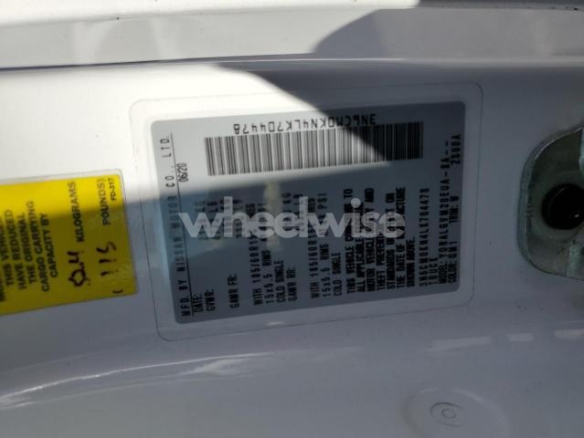 Photo 2 of 2020 NISSAN NV200 2.5S (VIN 3N6CM0KN4LK704478)
