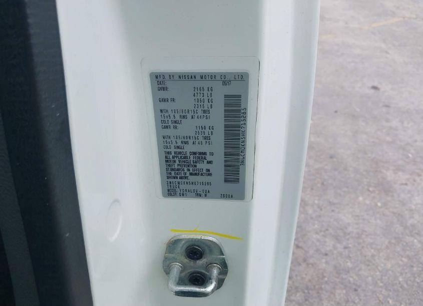 Photo 9 of 2017 Nissan Nv200 S (VIN 3N6CM0KN5HK715285)