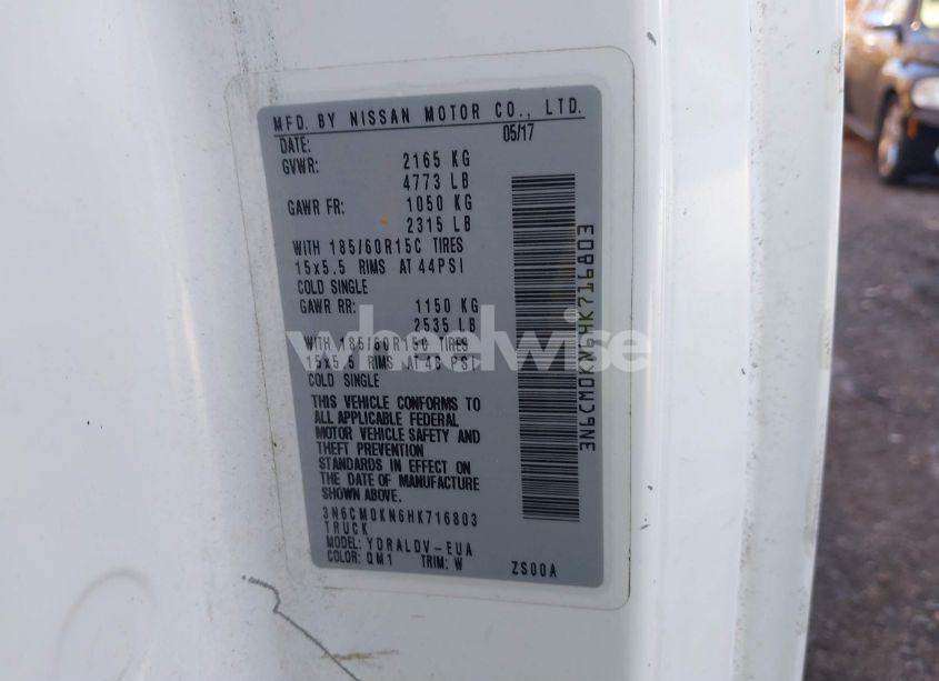 Photo 9 of 2017 Nissan Nv200 S (VIN 3N6CM0KN6HK716803)