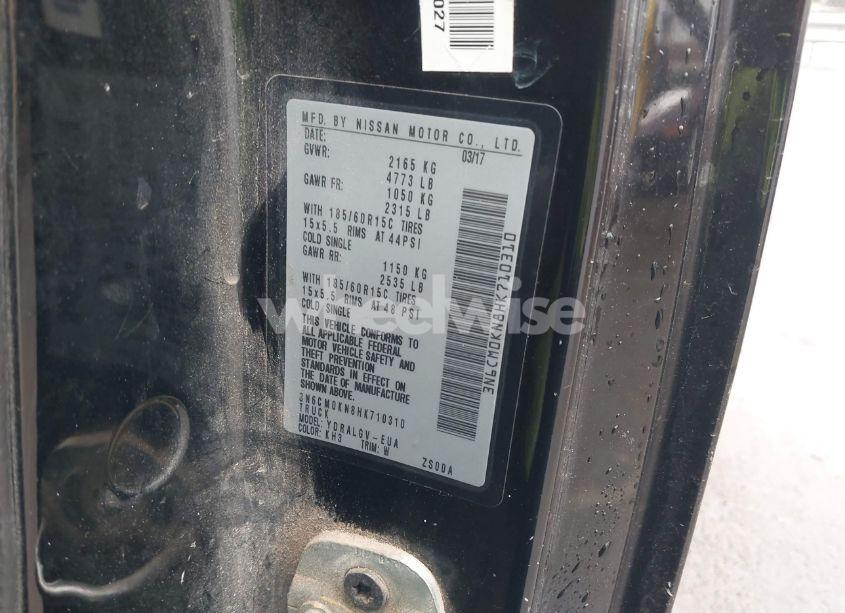 Photo 9 of 2017 Nissan Nv200 SV (VIN 3N6CM0KN8HK710310)