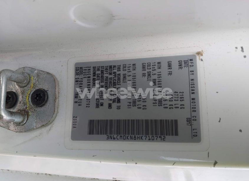 Photo 9 of 2017 Nissan Nv200 S (VIN 3N6CM0KN8HK710792)