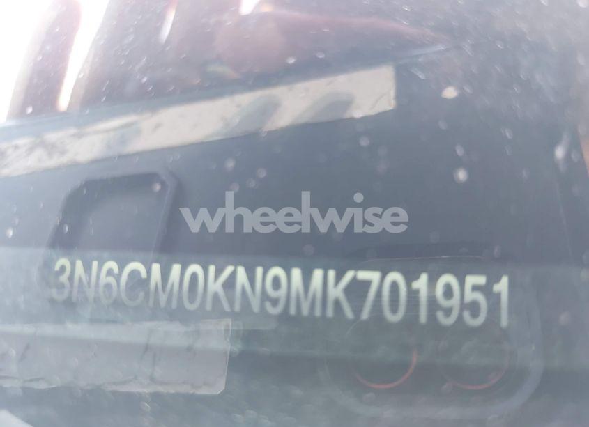 Photo 9 of 2021 Nissan Nv200 CARGO S XTRONIC CVT (VIN 3N6CM0KN9MK701951)