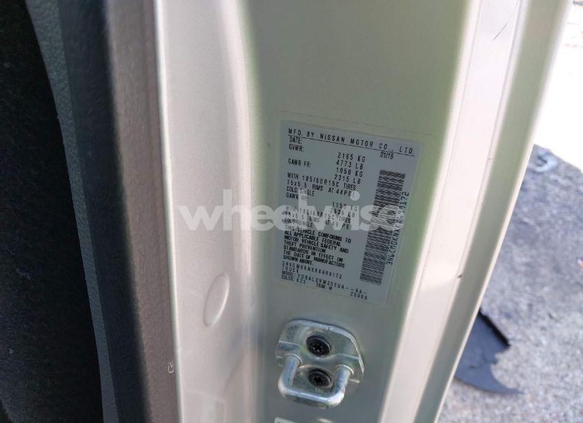 Photo 9 of 2019 Nissan Nv200 S (VIN 3N6CM0KNXKK699172)