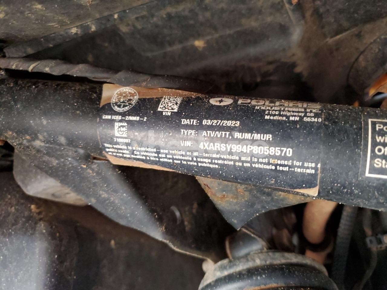 Photo 10 of 2023 POLARIS RANGER CREW XP 1000 NORTHSTAR ULTIMATE (VIN 3NSGMK995PM456632)