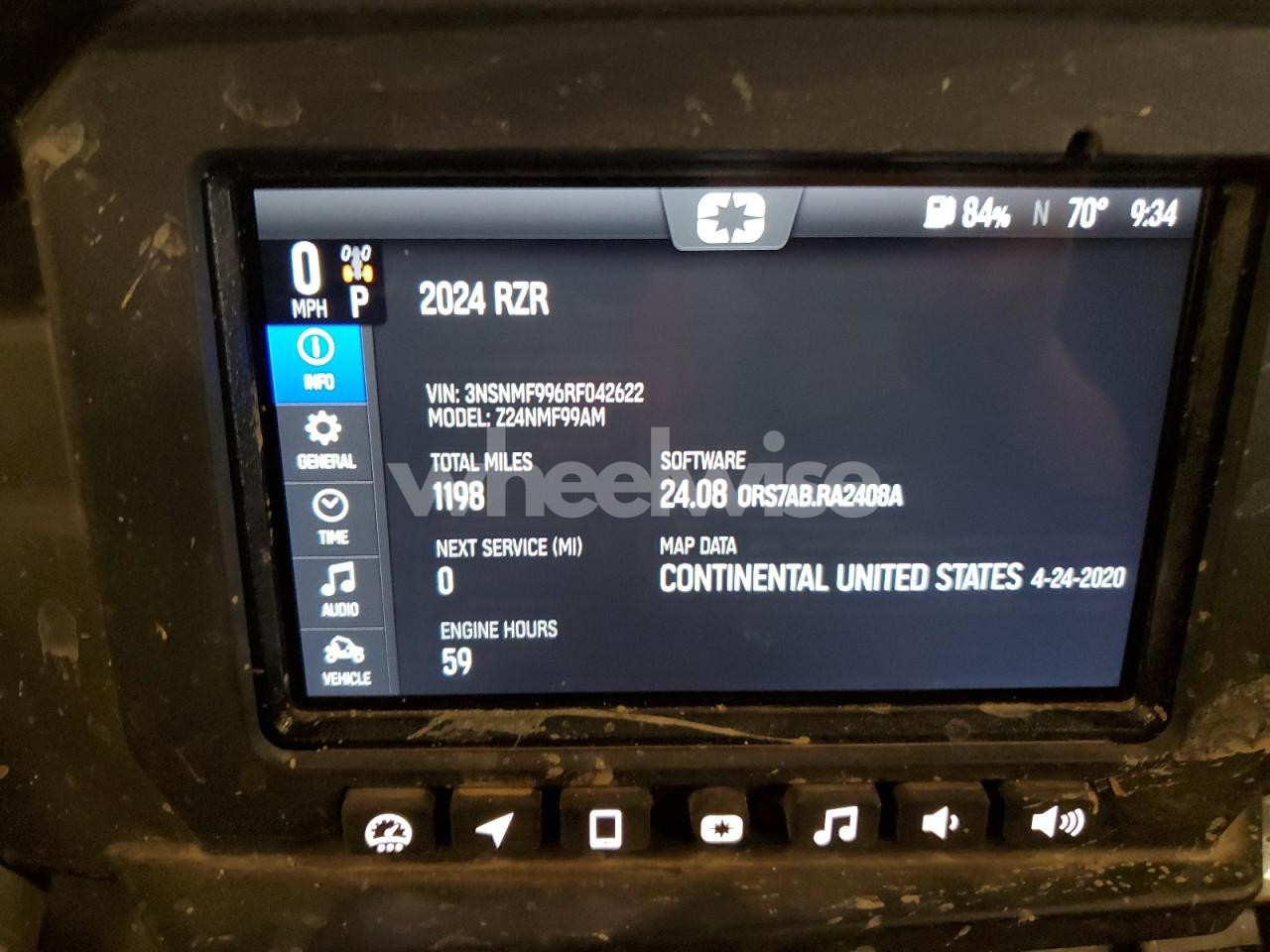 Photo 8 of 2024 POLARIS RZR XP 4 1000 UTILITY VEHICLE (VIN 3NSNMF996RF042622)