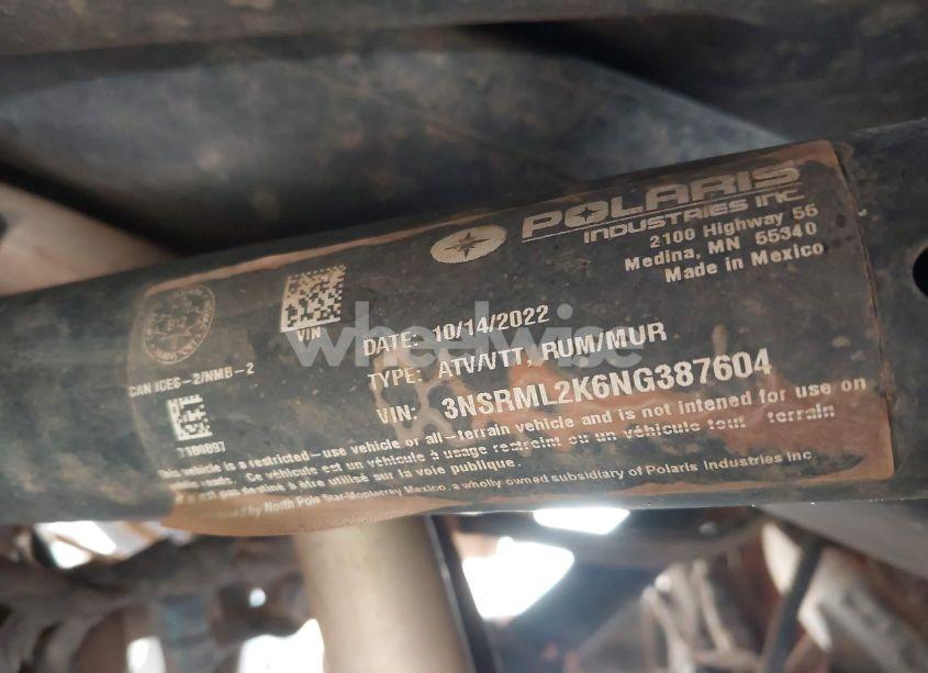 Photo 10 of 2022 Polaris Rzr PRO R 4 ULTIMATE LAUNCH EDITION (VIN 3NSRML2K6NG387604)