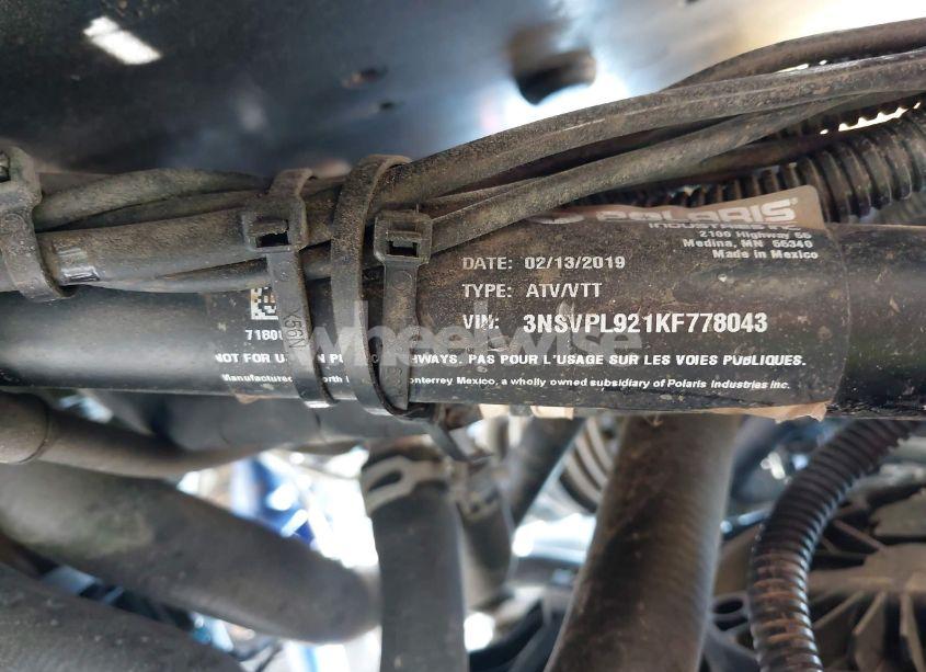 Photo 10 of 2019 Polaris Rzr XP 4 TURBO S (VIN 3NSVPL921KF778043)