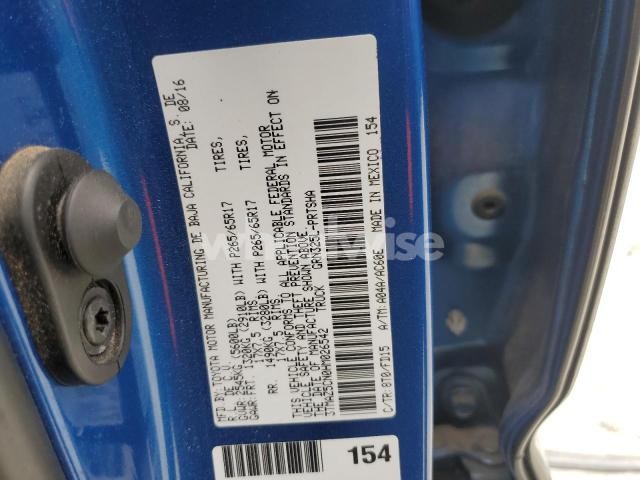 2017 TOYOTA TACOMA DOUBLE CAB