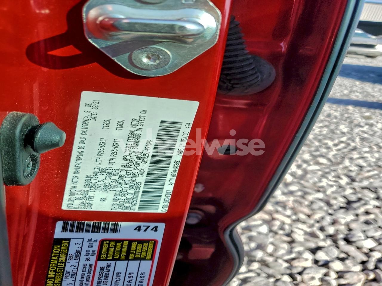 Photo 13 of 2021 TOYOTA TACOMA DOUBLE CAB (VIN 3TMAZ5CN7MM158885)